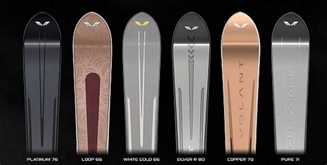 Check out Volant Ski's Precious Metal Ski Equipment