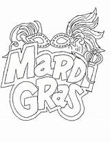 Free Printable Mardi Gras Coloring Pages For Kids sketch template