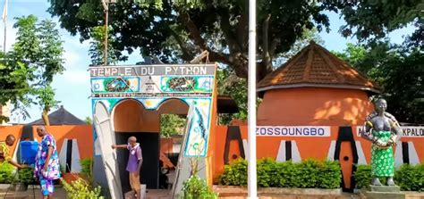 (Temple du Python) The Sacred Python Temple of Ouidah, Benin: An ...