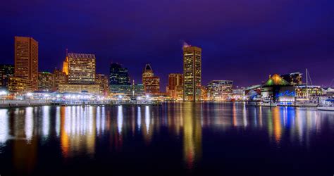 Baltimore Inner Harbor Skyline #2 - a photo on Flickriver