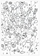 Easy Printable Coloring Pages Doodle Art sketch template