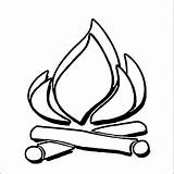 Just camp Fire coloring Page  Wecoloringpagecom sketch template