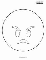 Print Angry Face Emoji Coloring Pages  Vrogueco sketch template