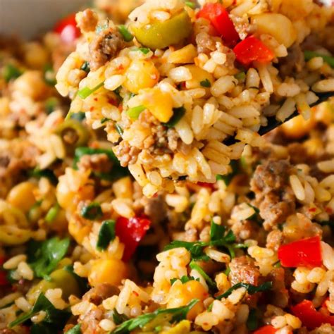 Ground Turkey And Rice Skillet Recipe - Homemade Mastery