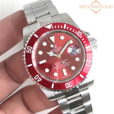 Replica Rolex Submariner Date 116610LN BP Stainless Steel Red Dial ...