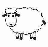 Sheep Coloring Pages Free Printable PDF sketch template
