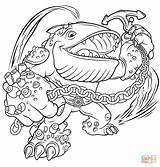 Skylanders Giants Thumpback From Coloring Page  Free sketch template