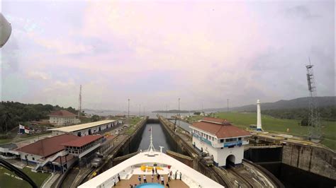 2015 Disney Wonder Panama Canal Time Lapse - YouTube