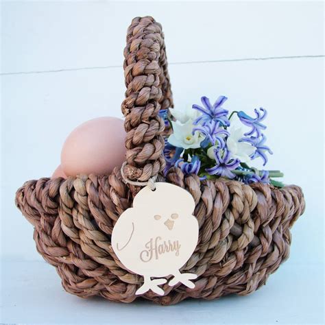 Personalised Easter Egg Hunt Basket By Seahorse