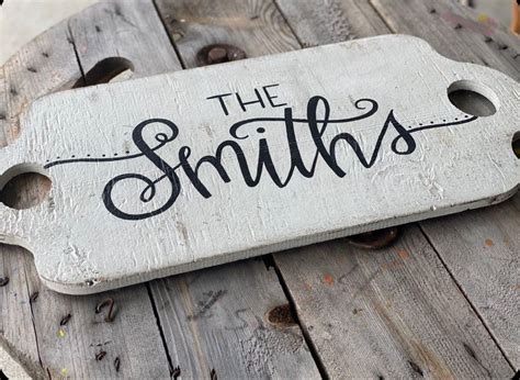 Hand lettered wooden Serving Tray Personalized Serving Tray, Wooden ...