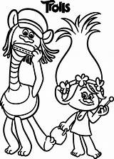 Trolls Dreamworks Coloring Sheet Pages sketch template