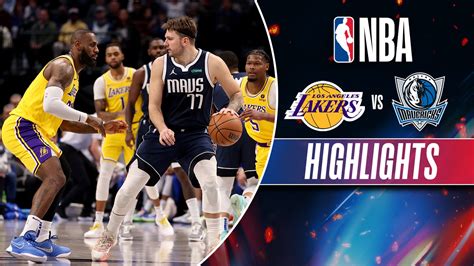 Watch Lakers Vs Mavericks - Highlights Video Online(HD) On JioCinema