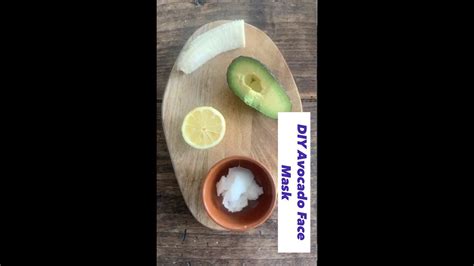 How to DIY Avocado Face Mask - YouTube