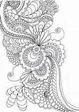 Printable Zentangle Coloring Pages PDF  Coloringfoldercom sketch template