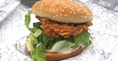 KFC Zinger Chicken Sandwich | POPSUGAR Food