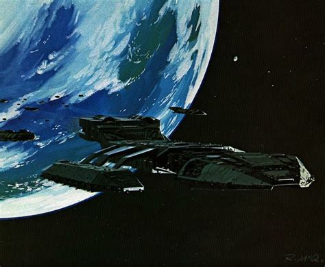 Ralph McQuarrie concept art | Battlestar galactica, Ralph mcquarrie, 70s sci fi art
