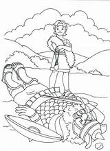 Bible David As King Coloring Pages Sketch Page sketch template