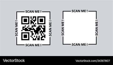 Qr Code Frame Vector Set Qr Code Scan For Smartphone - vrogue.co