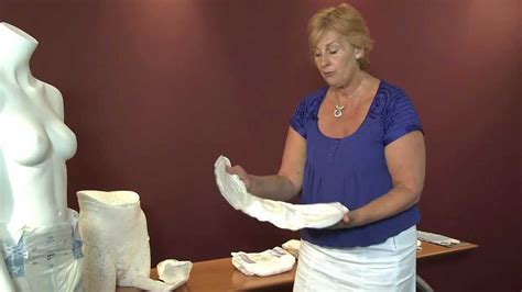 How to apply Incontinence Pads - YouTube