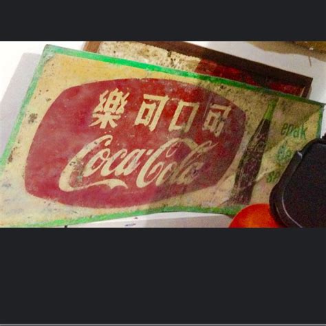 Vintage Coke Sign, Hobbies & Toys, Collectibles & Memorabilia, Vintage Collectibles on Carousell