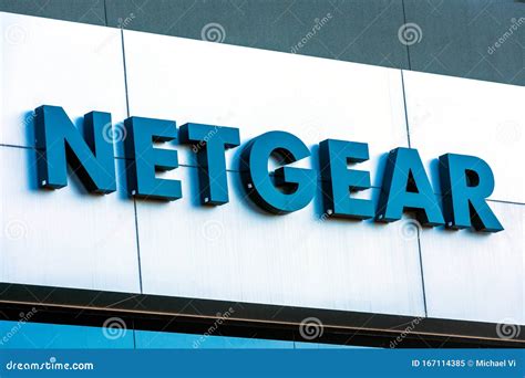 Netgear Logo at Silicon Valley HQ Editorial Image - Image of american ...