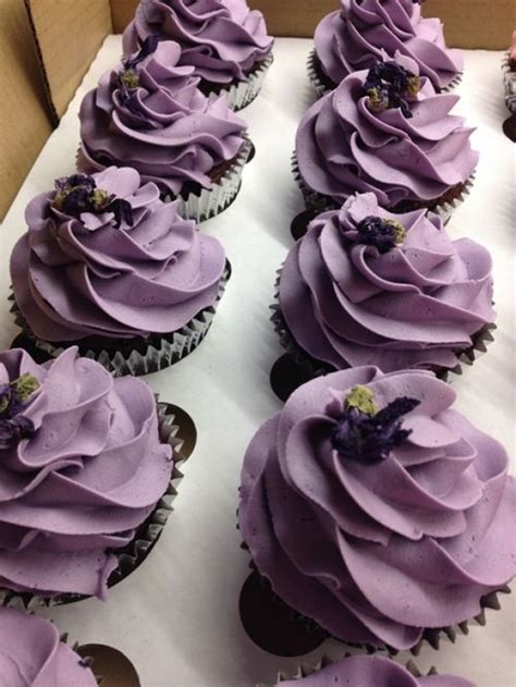 Scrumptious Parma violet cupcakes by My cupcakes, these beauties are even gluten free so you won ...