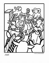 Jazz Band Coloring Pages At GetDrawings  Free Download sketch template