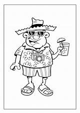 Printable Tourist Coloring Pages For Kids & Adults  30 Instant sketch template
