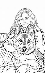 Custom Coloring Page  Turning Your Photos Into Activities In 2024 sketch template