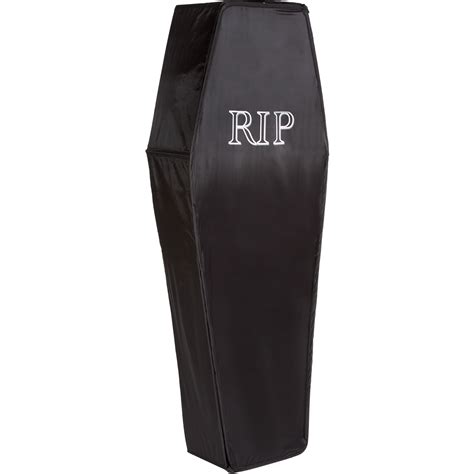 Amscan Pop-Up Black Coffin "RIP", Halloween Props and Decor, 5' - Walmart.com