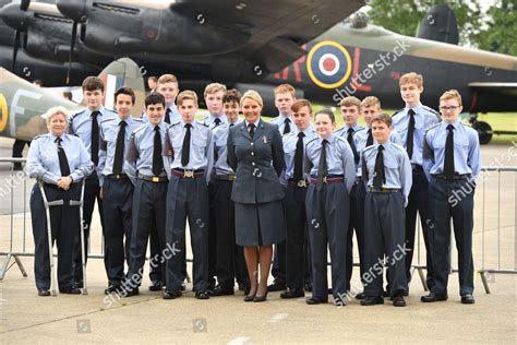 Carol Vorderman Raf Cadets Editorial Stock Photo - Stock Image ...