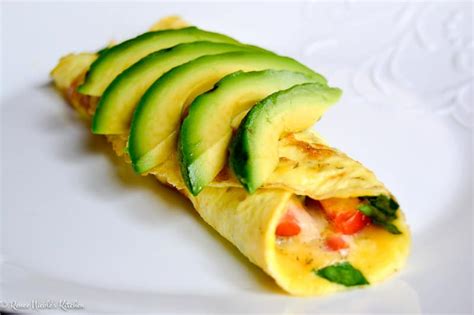 Garden Fresh Veggie Omelet - Renee Nicole's Kitchen