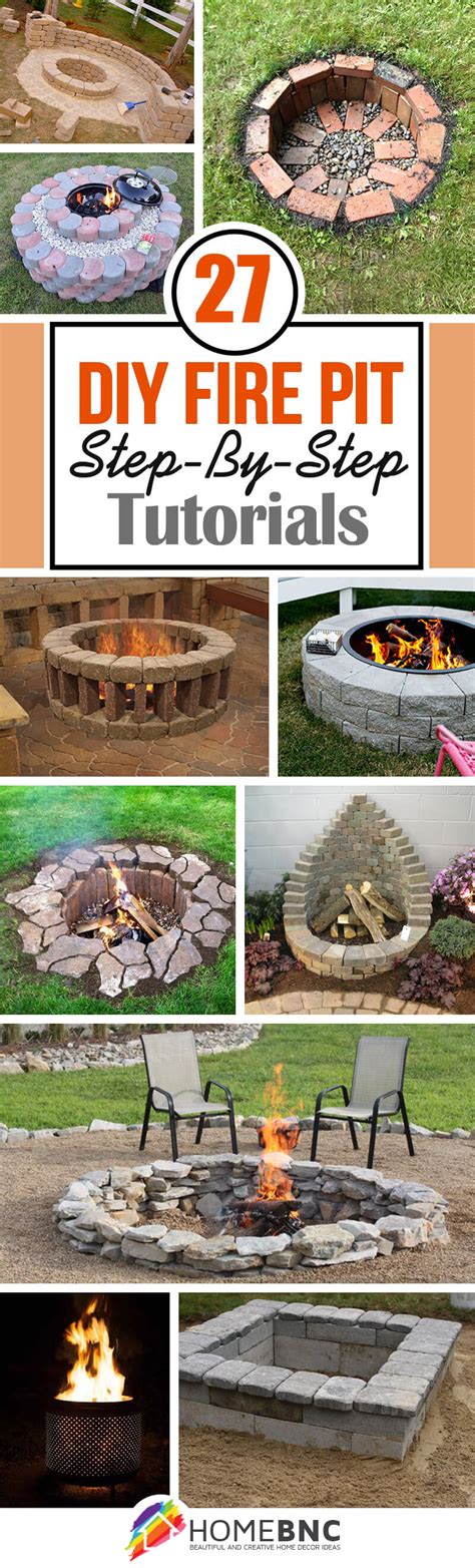 27 Best DIY Firepit Ideas and Designs for 2021