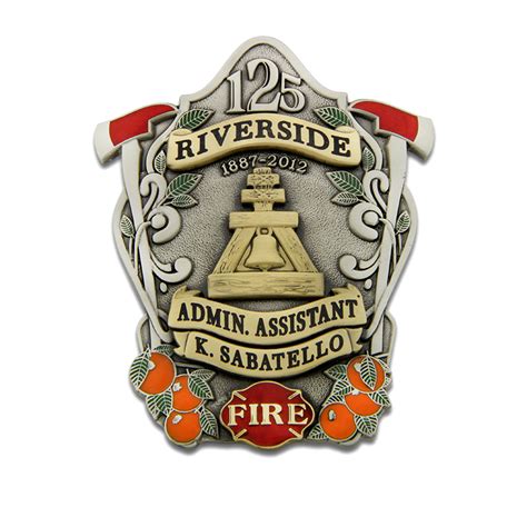 Custom Fire Badges - SymbolArts Makes Products For Your Team