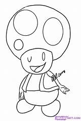 Super Mario Coloring Pages Super Mario Toad Coloring To  sketch template