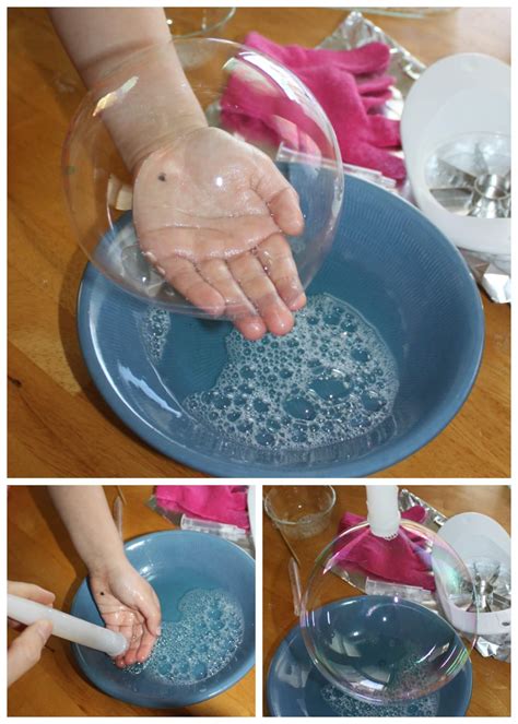 Bouncing Bubbles Science Experiments | Little Bins for Little Hands