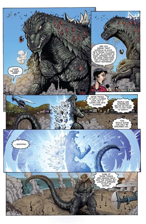 Godzilla RoE IDW Publishing | Godzilla comics, Godzilla funny, Godzilla