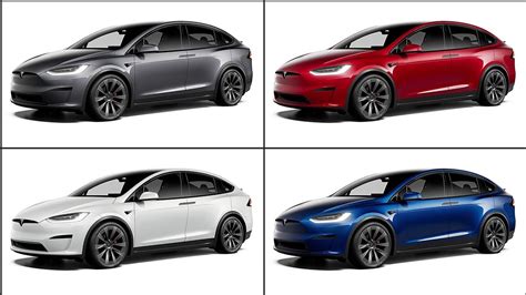 Tesla Model X Colors - YouTube