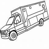 Ambulance For Free coloring page  Download Print Or Color Online sketch template