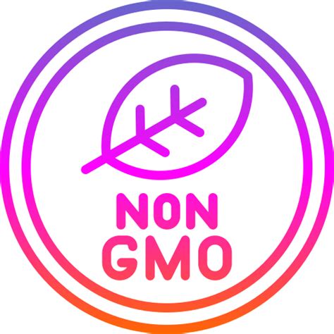 Non gmo Generic gradient outline icon