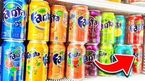 Top 10 BEST Fanta Flavors - YouTube