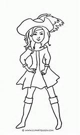 Pirate Princess Coloring Pages sketch template
