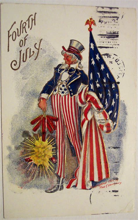 4Th July Vintage Patriotic Images - Free Patriotic Vintage July 4th ...