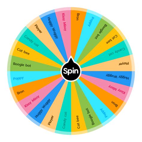 Poppy playtime characters | Spin the Wheel - Random Picker