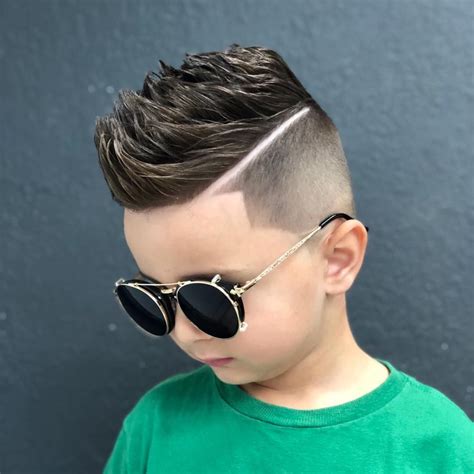 Image may contain: one or more people, sunglasses and closeup | Toddler boy haircuts, Toddler ...