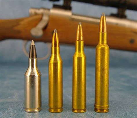 As a caliber, the 6mm has the least number of commercial members. Starting at left is the ill ...