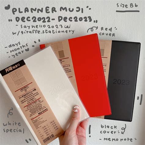 PLANNER MUJI 2023📕 📅 | Shopee Thailand