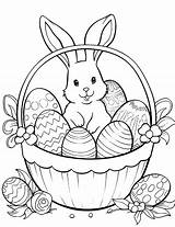 35 Easter Coloring Pages Free Cute Sheets sketch template