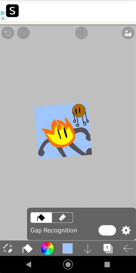 Rushed request art! 2# firey x coiny | BFDI💖 Amino