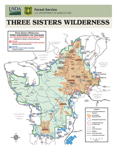 Deschutes National Forest - Three Sisters Wilderness: Deschutes
